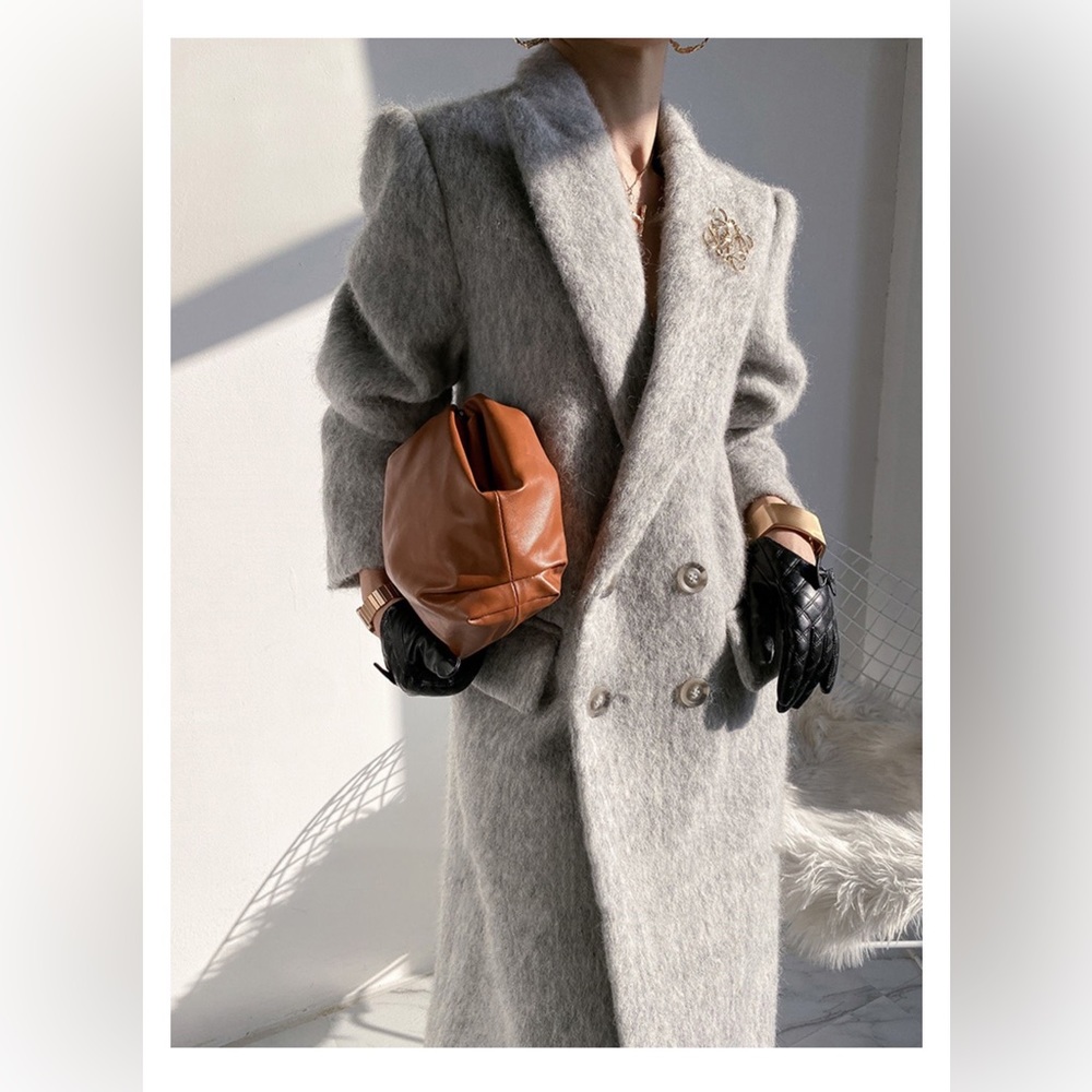 🐑 Grey Wool Coat🧥